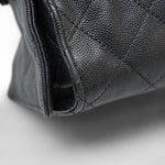 Product image 15 of 26: Black Caviar Quilted 25 Hobo Bag Medium Aged Gold Hardware