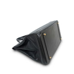 Product image 17 of 22: Birkin 40 Black Ardennes Gold Plated C Square Stamp