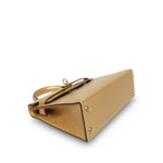 Product image 9 of 14: Kelly Sellier Mini Dore Chevre Chamkilight Permabrass Plated K Stamp