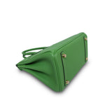 Product image 15 of 19: Birkin 25 Vert Yucca Togo Gold Plated W Stamp