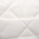Product image 25 of 26: White Lambskin Quilted 19 Flap Small Mixed HW