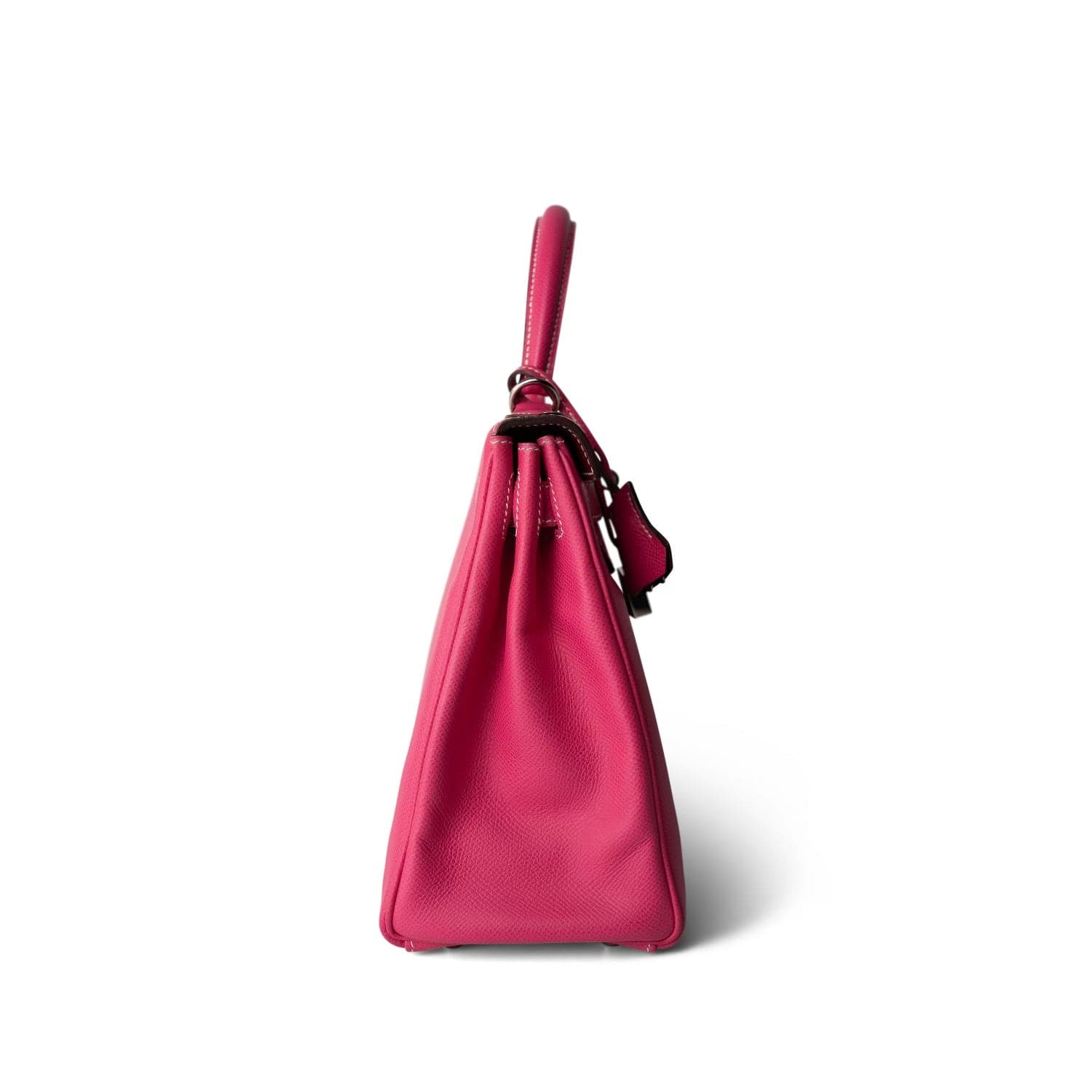 Kelly 28 Rose Tyrien (Candy Color) Epsom Palladium Hardware [O