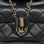 Product image 2 of 12: 22A Black Lambskin Quilted Duma Backpack Mini LGHW