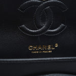 Product image 15 of 20: 21B Black Lambskin Quilted Classic Flap Small Rose Gold HW