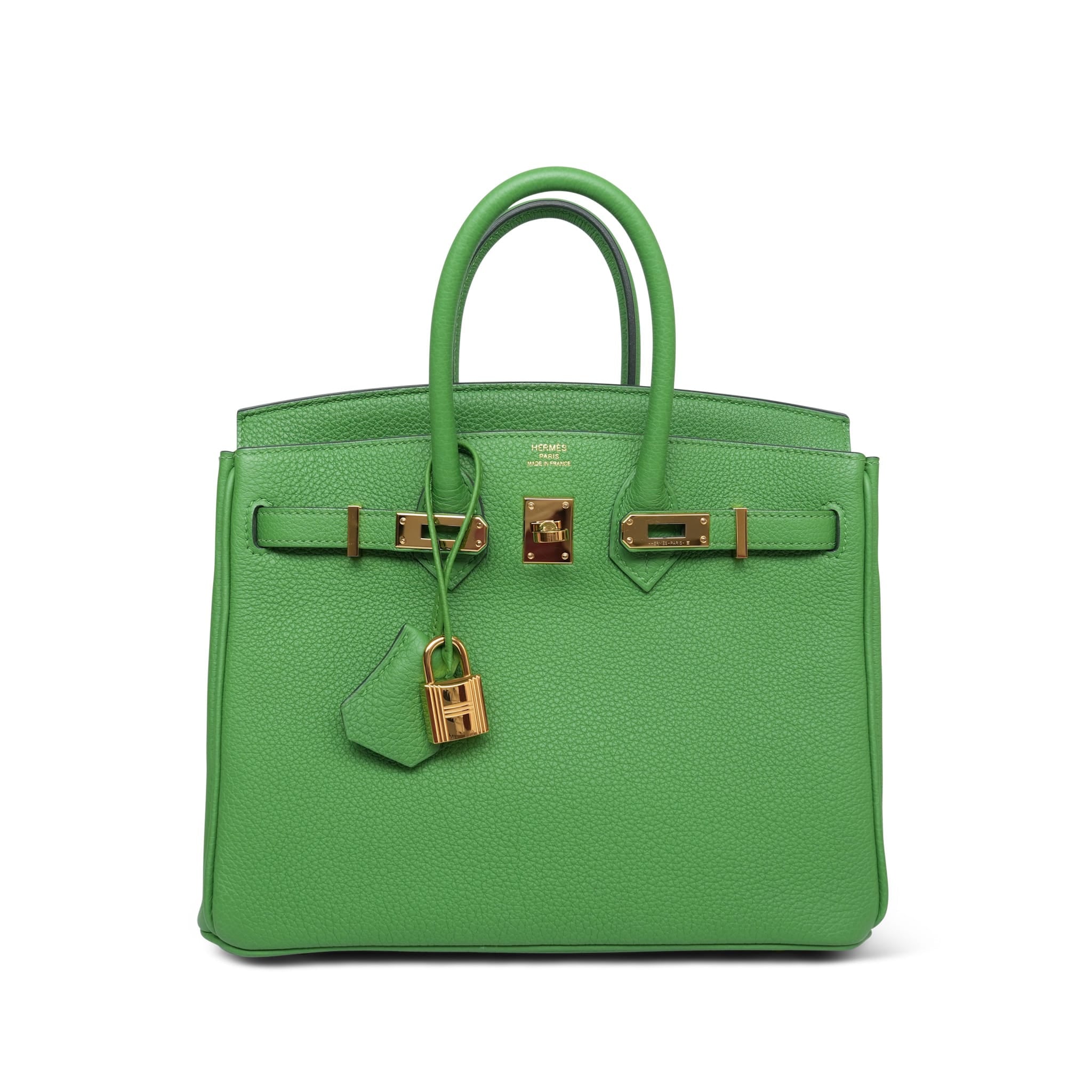 Product image 5 of 19: Birkin 25 Vert Yucca Togo Gold Plated W Stamp