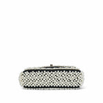 Product image 10 of 16: 19S Pearl On Flap Mini Rectangular Flap Bag LGHW