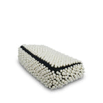 Product image 13 of 16: 19S Pearl On Flap Mini Rectangular Flap Bag LGHW