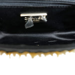 Product image 15 of 16: 19S Pearl On Flap Mini Rectangular Flap Bag LGHW