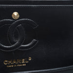 Product image 16 of 20: 21B Black Lambskin Quilted Classic Flap Small Rose Gold HW