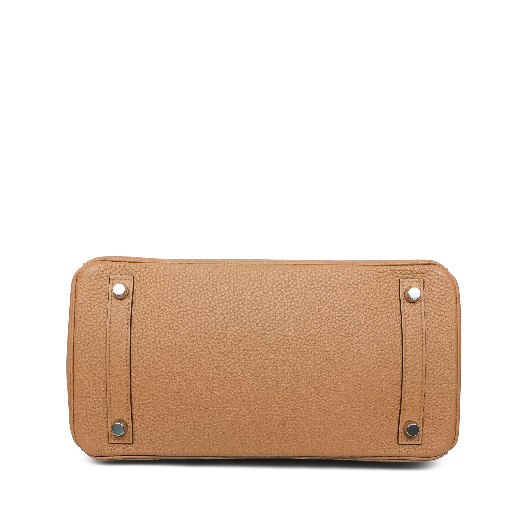 Product image 12 of 17: Birkin 30 Biscuit Togo Palladium Plated U Stamp