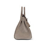 Product image 7 of 18: Birkin 25 Gris Caillou/Etoupe Grizzly/Swift Palladium Plated B Stamp