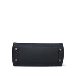 Product image 9 of 14: Shoulder Birkin 29 Bleu Indigo Jean Canvas/Noir Swift Palladium Plated K Stamp