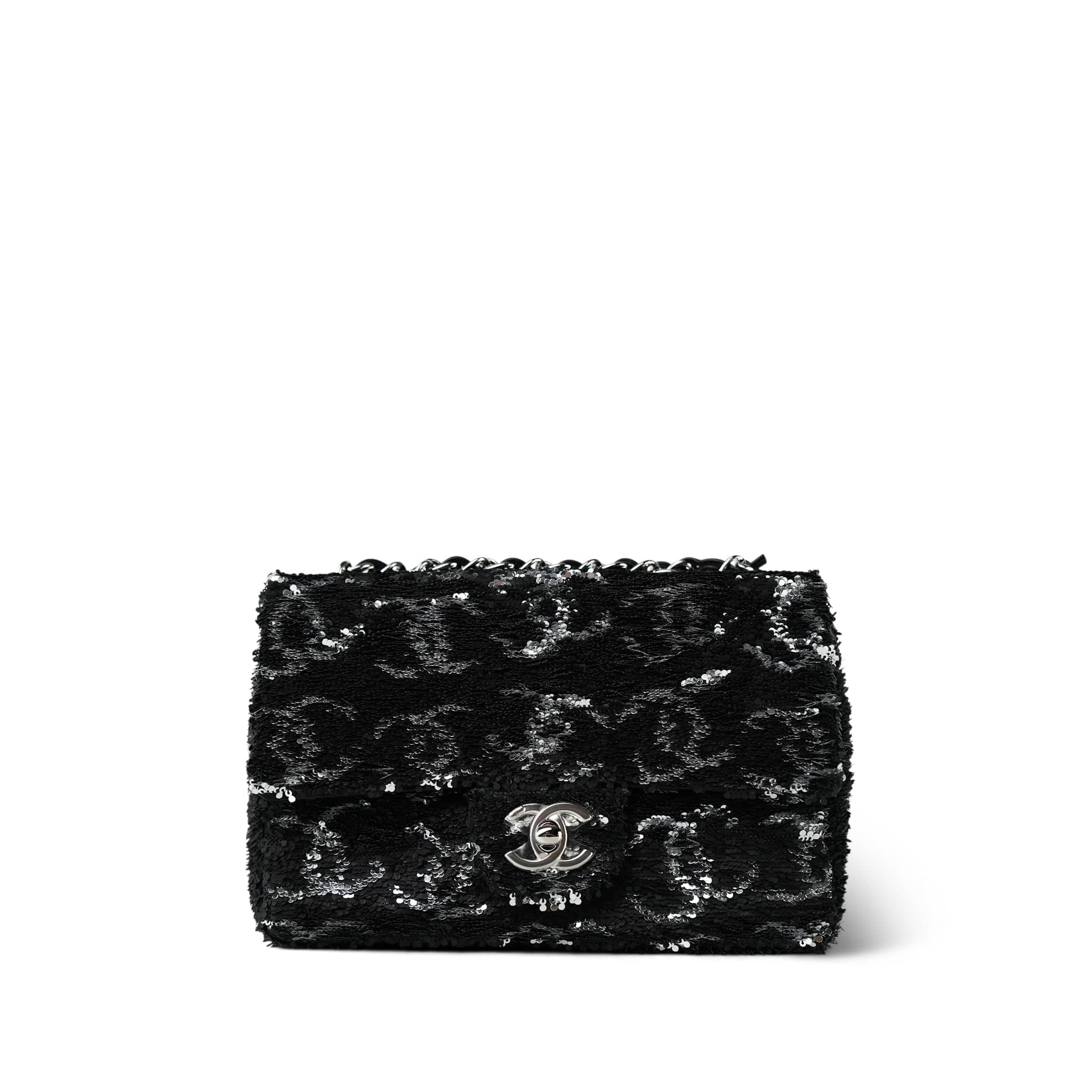 CHANEL ネイビー フラワーモチーフ ヒール