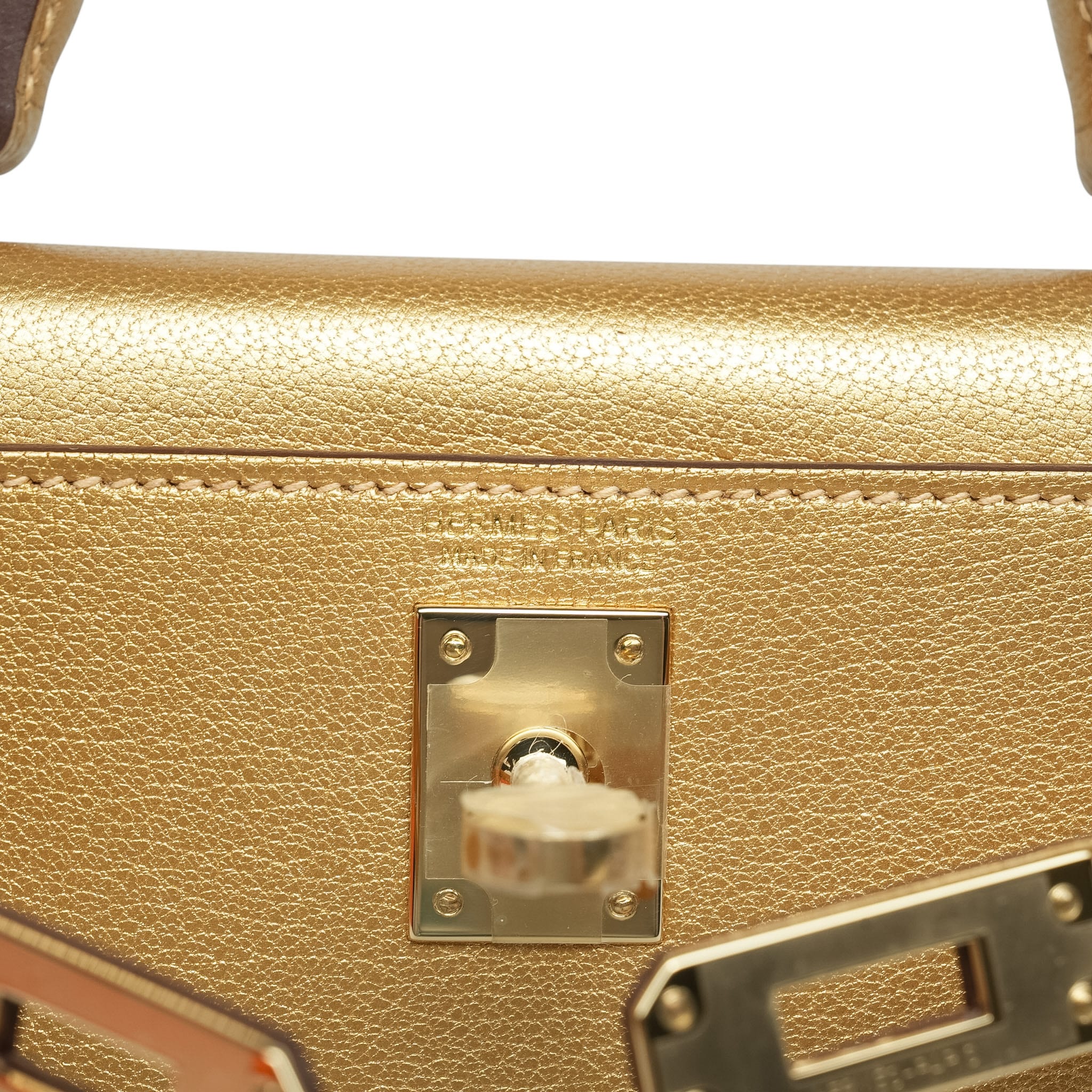 Product image 2 of 14: Kelly Sellier Mini Dore Chevre Chamkilight Permabrass Plated K Stamp