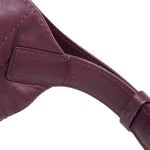 Product image 18 of 22: 26P Dark Burgundy Lambskin Quilted Maxi Hobo Shoulder Bag LGHW