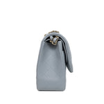 Product image 4 of 18: 20C Grey Caviar Quilted Classic Flap Jumbo LGHW