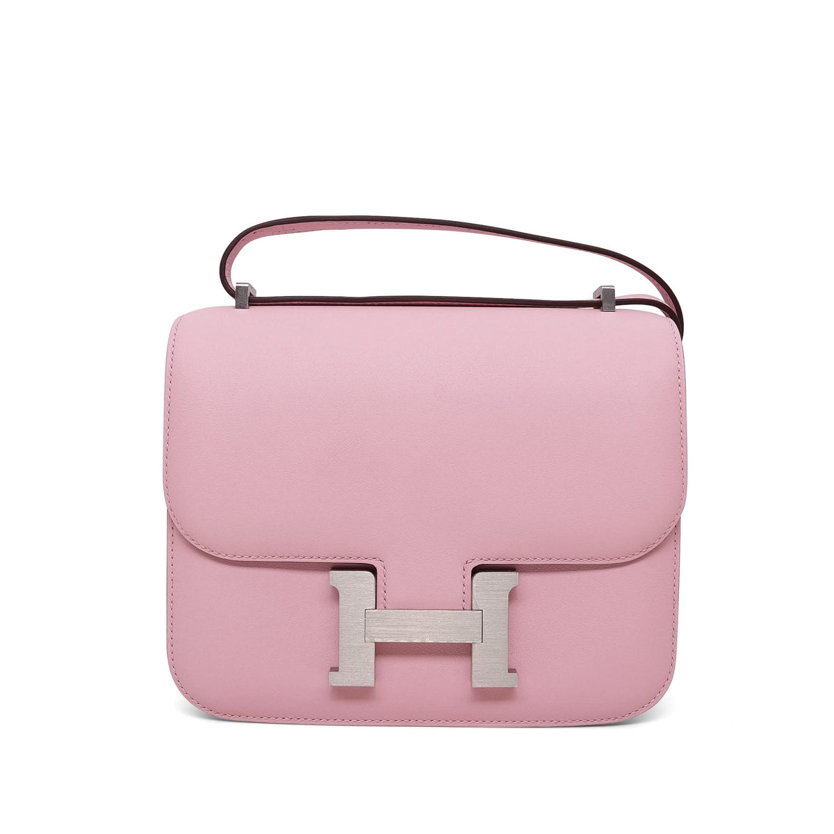 Constance 18 Rose Sakura Veau Swift Brushed Palladium Plated K Stamp