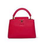 Product image 3 of 14: Louis Vuitton Red Taurillon Capucines BB Light Gold Hardware