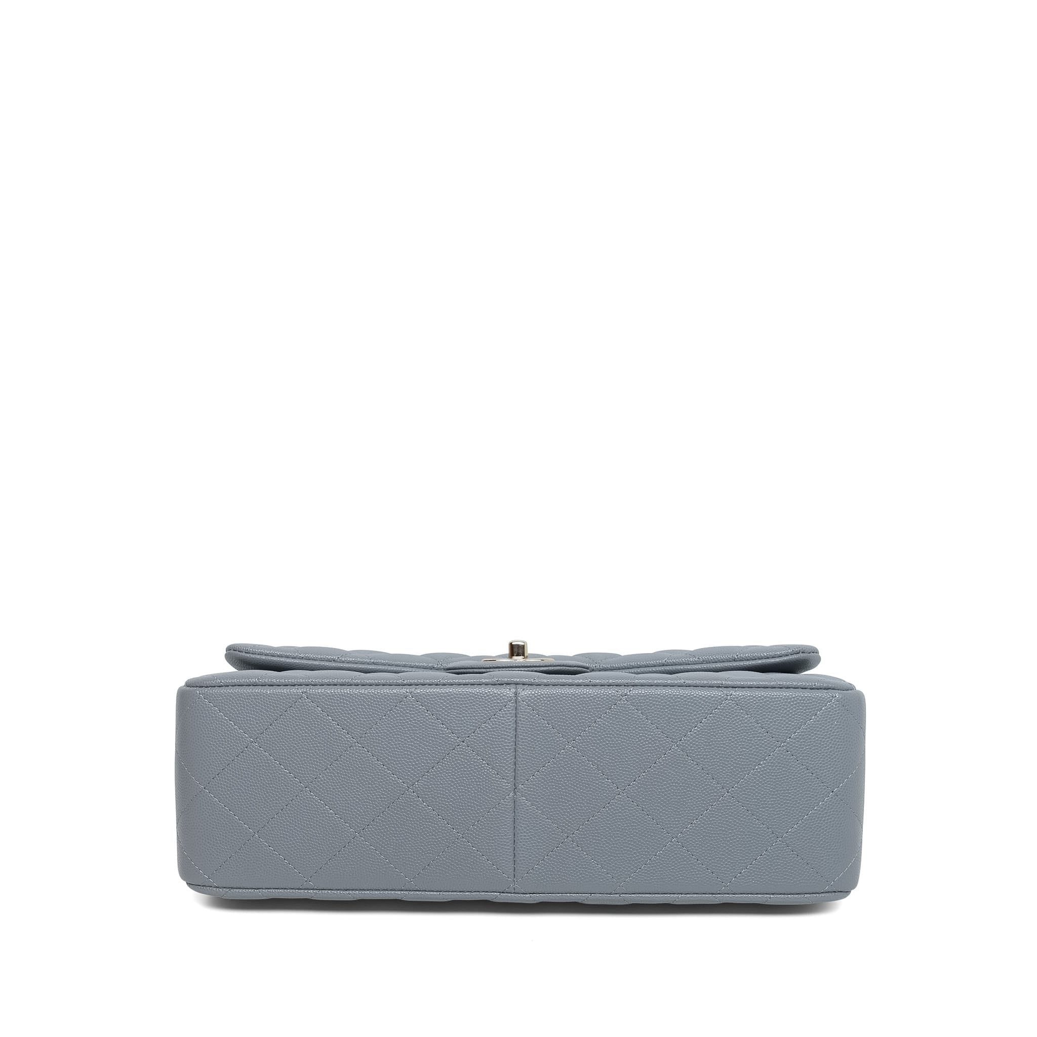 Product image 8 of 18: 20C Grey Caviar Quilted Classic Flap Jumbo LGHW