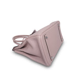 Product image 9 of 14: Birkin 30 Glycine Clemence Palladium Plated T Stamp