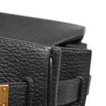 Product image 20 of 22: Birkin 30 Black Ardennes Gold Plated H Square Stamp