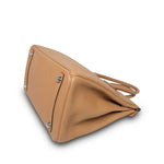 Product image 16 of 17: Birkin 30 Biscuit Togo Palladium Plated U Stamp