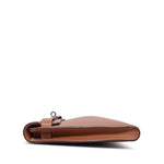 Product image 7 of 17: Kelly Cut Clutch Gold Swift Palladium Plated K Square Stamp