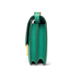 Product image 8 of 29: Constance 18 Vert Jade Epsom Gold Plated B Stamp