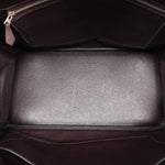 Product image 14 of 14: Birkin 35 Ebene Togo Palladium Plated P Square Stamp