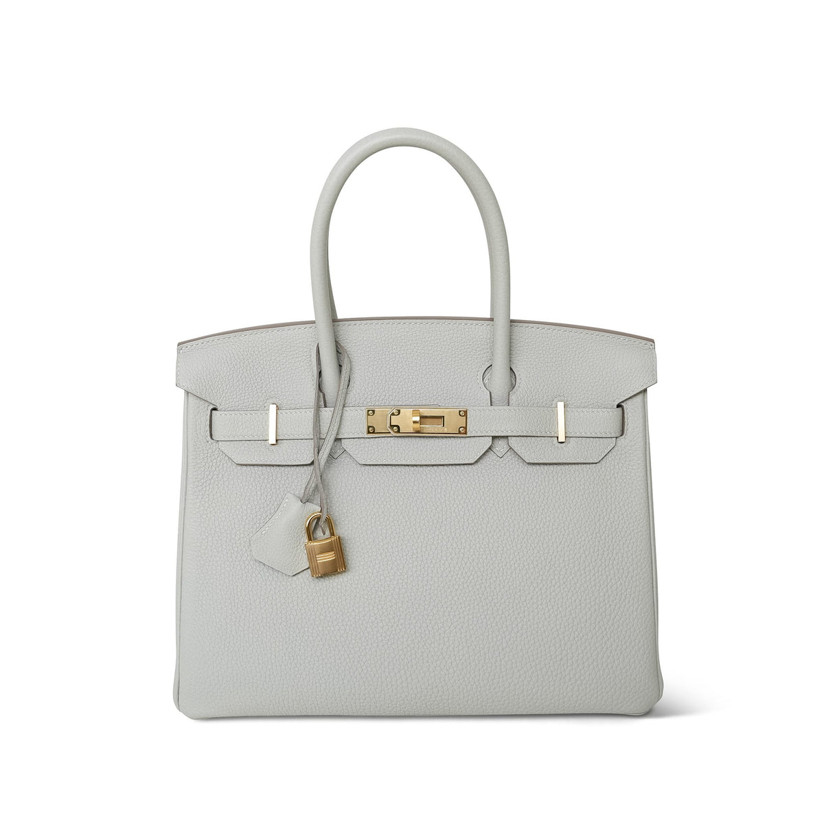 Birkin 30 Gris Perle Veau Togo Gold Plated Y Stamp