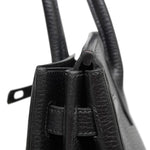 Product image 22 of 22: Birkin 30 Black Ardennes Gold Plated H Square Stamp