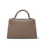 Product image 8 of 16: Mini Kelly Sellier Etoupe Epsom Palladium Plated B Stamp