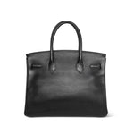 Product image 7 of 22: Birkin 30 Black Ardennes Gold Plated H Square Stamp