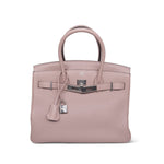 Product image 3 of 14: Birkin 30 Glycine Clemence Palladium Plated T Stamp