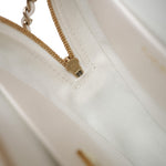 Product image 15 of 17: 25B White Lambskin Quilted Heart Bag Large LGHW