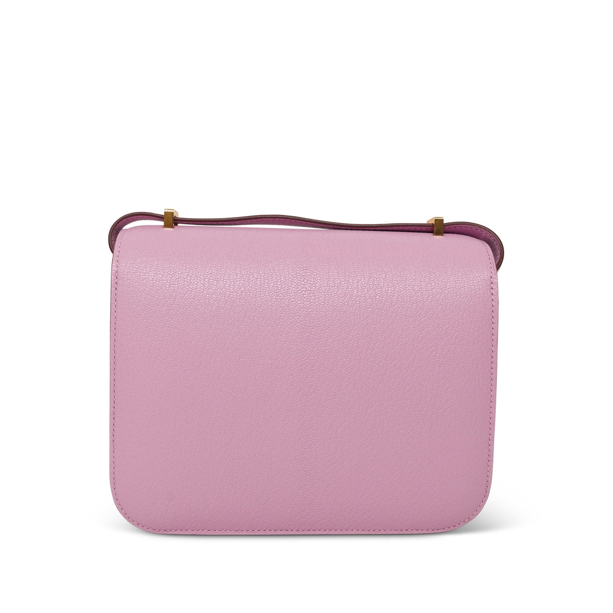 Constance 18 Mauve Sylvestre Chevre Rose Gold Plated U Stamp
