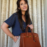 Product image 6 of 19: Birkin 30 Fauve Barenia Faubourg Gold Plated C Stamp