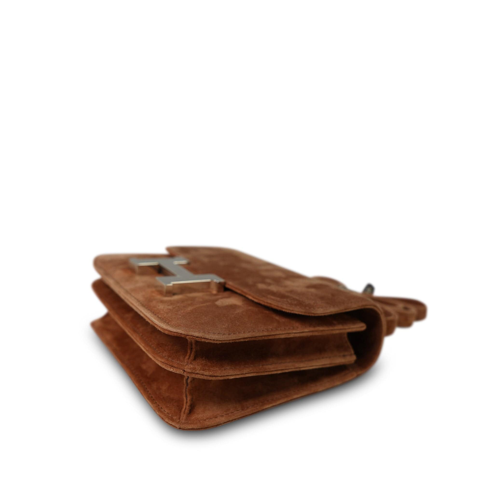 Constance 18 Doblis Suede Palladium Plated Z Stamp – REDELUXE
