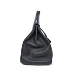 Product image 6 of 14: Birkin 40 Black Togo Palladium Plated O Square Stamp