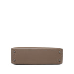 Product image 11 of 16: Mini Kelly Sellier Etoupe Epsom Palladium Plated B Stamp