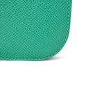 Product image 15 of 29: Constance 18 Vert Jade Epsom Gold Plated B Stamp