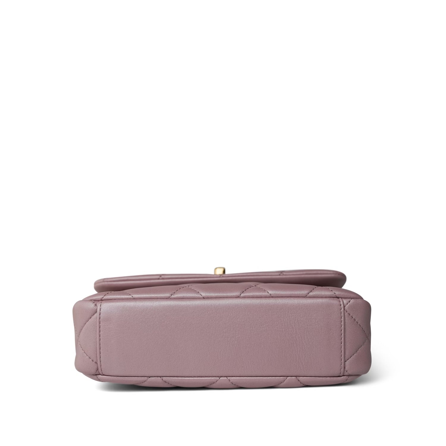 (No 0624-1) PASTEL CHARM 18インチ ピンク 24P Pearly Pink Charm Single Flap Aged Gold Hardware – REDELUXE