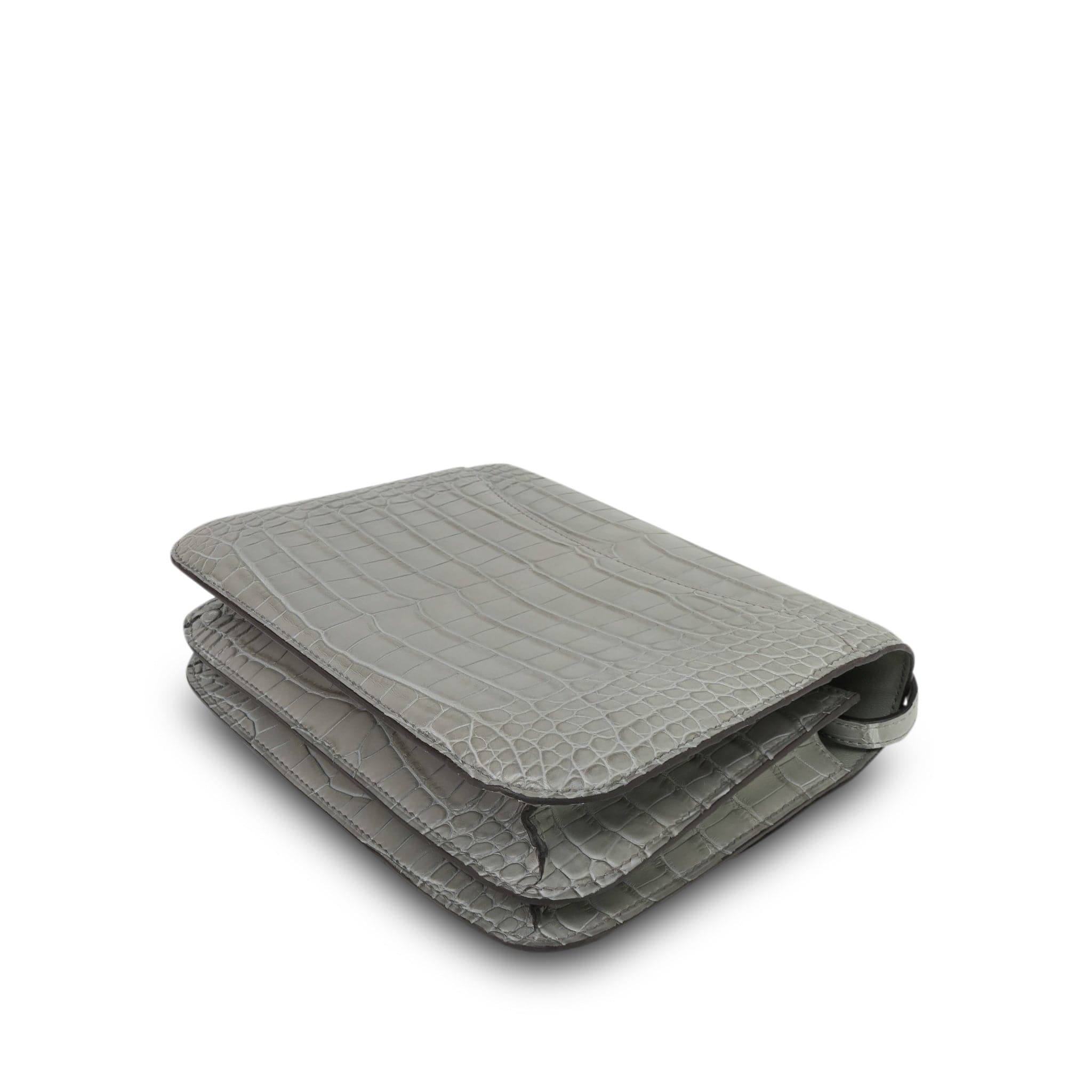 Constance 18 Gris Ciment Matt MIssissippi Alligator Gold Plated K