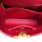 Product image 14 of 14: Louis Vuitton Red Taurillon Capucines BB Light Gold Hardware