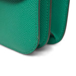 Product image 16 of 29: Constance 18 Vert Jade Epsom Gold Plated B Stamp