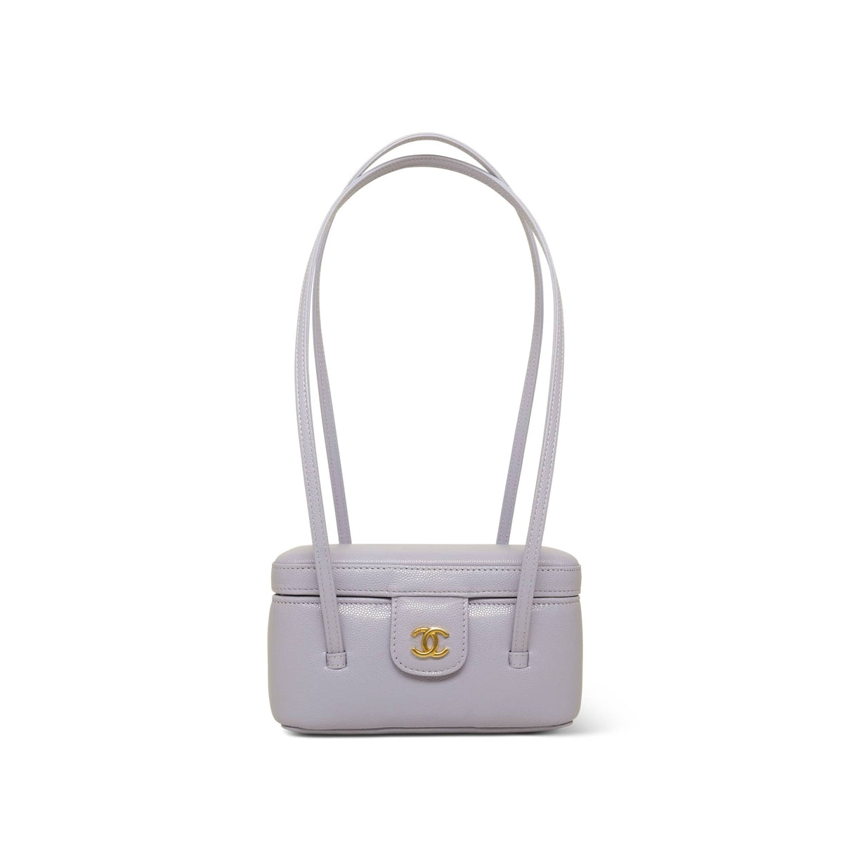 Lavender Caviar Quilted Preppy Coco Vanity AGHW
