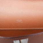 Product image 3 of 17: Kelly Cut Clutch Gold Swift Palladium Plated K Square Stamp