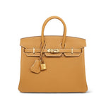 Product image 1 of 14: Birkin 25 Naturel Sabel Togo Gold Plated K Stamp