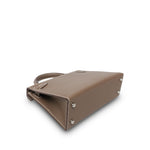 Product image 14 of 16: Mini Kelly Sellier Etoupe Epsom Palladium Plated B Stamp