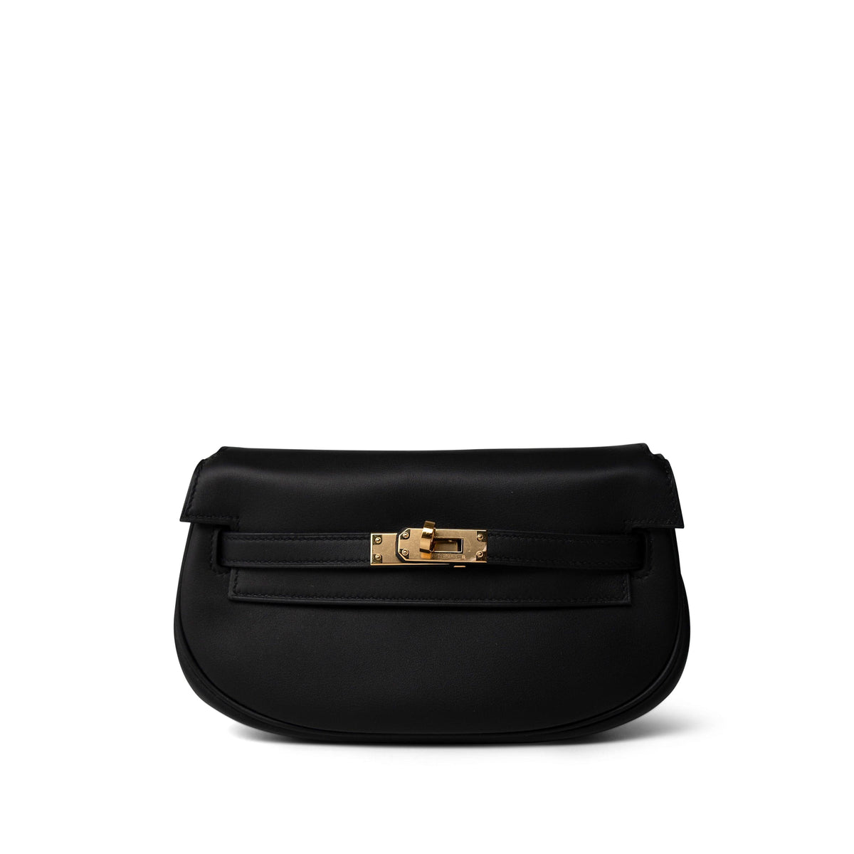 Kelly Moove Noir Swift Gold Plated B Stamp
